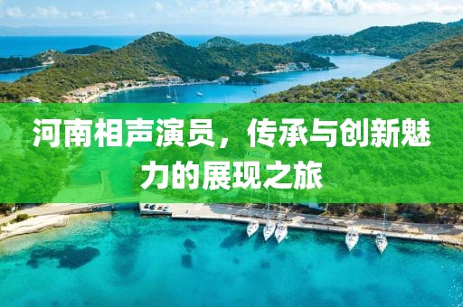 河南相声演员，传承与创新魅力的展现之旅