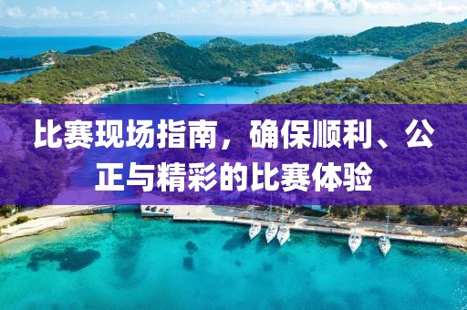 比赛现场指南，确保顺利、公正与精彩的比赛体验