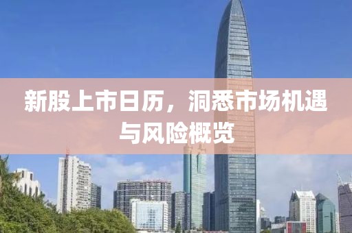 新股上市日历，洞悉市场机遇与风险概览