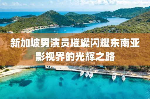 新加坡男演员璀璨闪耀东南亚影视界的光辉之路