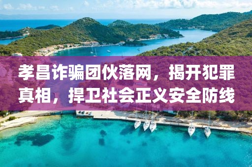 孝昌诈骗团伙落网，揭开犯罪真相，捍卫社会正义安全防线