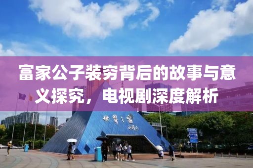 富家公子装穷背后的故事与意义探究，电视剧深度解析