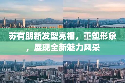 苏有朋新发型亮相，重塑形象，展现全新魅力风采