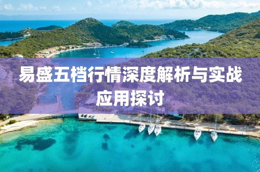 易盛五档行情深度解析与实战应用探讨