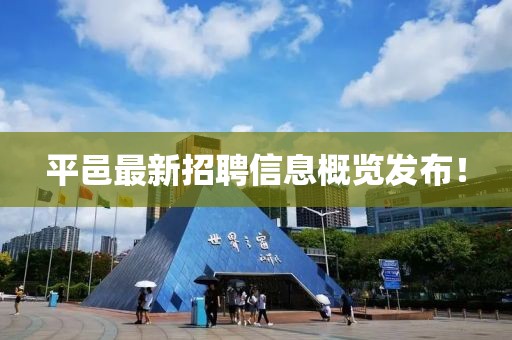 平邑最新招聘信息概览发布！