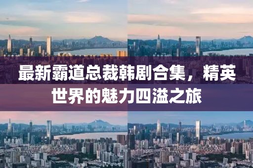 最新霸道总裁韩剧合集，精英世界的魅力四溢之旅