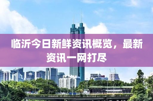 临沂今日新鲜资讯概览，最新资讯一网打尽