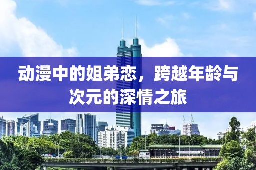 动漫中的姐弟恋，跨越年龄与次元的深情之旅