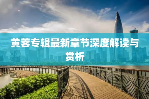 黄蓉专辑最新章节深度解读与赏析