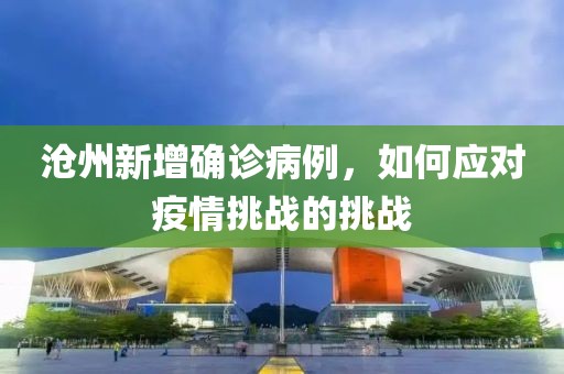 沧州新增确诊病例，如何应对疫情挑战的挑战
