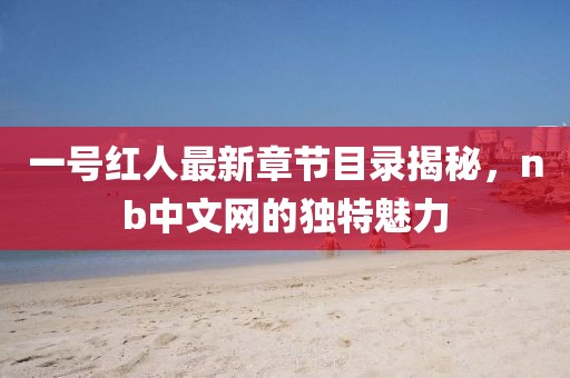 一号红人最新章节目录揭秘，nb中文网的独特魅力