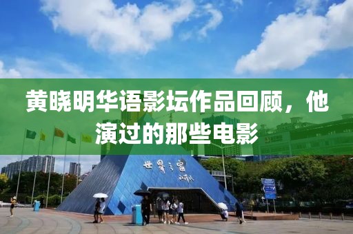 黄晓明华语影坛作品回顾，他演过的那些电影