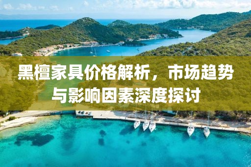 黑檀家具价格解析，市场趋势与影响因素深度探讨