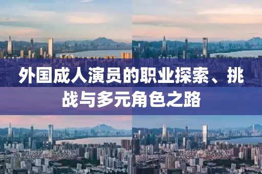外国成人演员的职业探索、挑战与多元角色之路