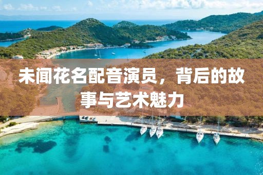 未闻花名配音演员，背后的故事与艺术魅力