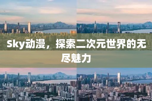 Sky动漫，探索二次元世界的无尽魅力