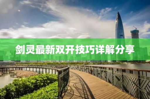 剑灵最新双开技巧详解分享