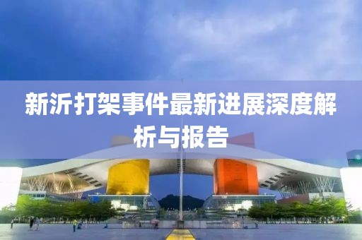 新沂打架事件最新进展深度解析与报告