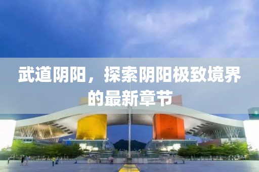 武道阴阳，探索阴阳极致境界的最新章节