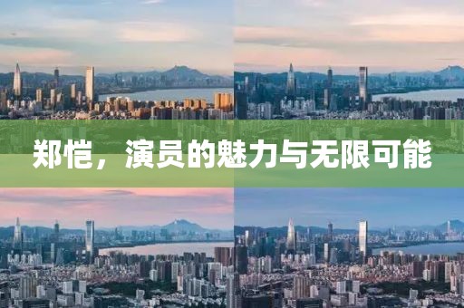 郑恺，演员的魅力与无限可能