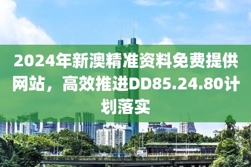 2024年新澳精准资料免费提供网站，高效推进DD85.24.80计划落实