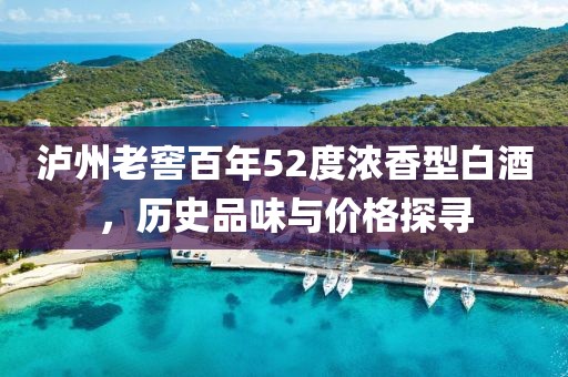 泸州老窖百年52度浓香型白酒，历史品味与价格探寻