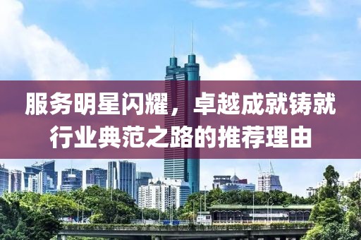 服务明星闪耀，卓越成就铸就行业典范之路的推荐理由
