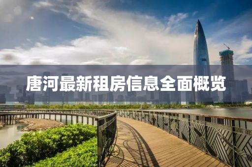 唐河最新租房信息全面概览