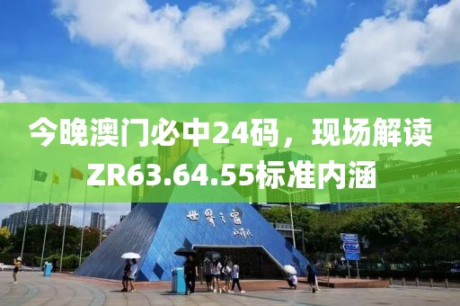 今晚澳门必中24码，现场解读ZR63.64.55标准内涵