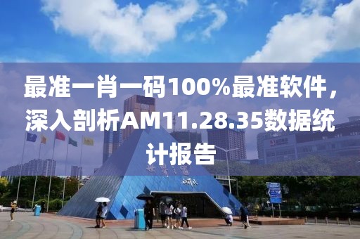 最准一肖一码100%最准软件，深入剖析AM11.28.35数据统计报告