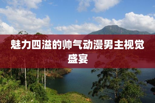 魅力四溢的帅气动漫男主视觉盛宴