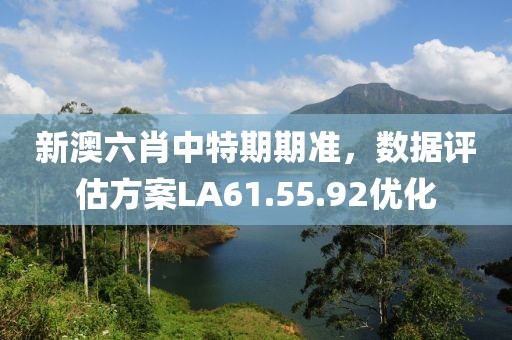 新澳六肖中特期期准，数据评估方案LA61.55.92优化