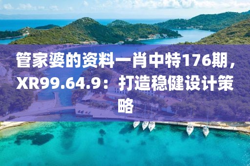 管家婆的资料一肖中特176期，XR99.64.9：打造稳健设计策略