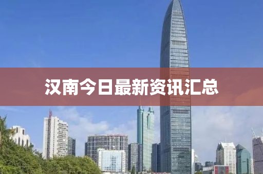 汉南今日最新资讯汇总