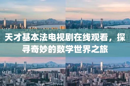 天才基本法电视剧在线观看，探寻奇妙的数学世界之旅