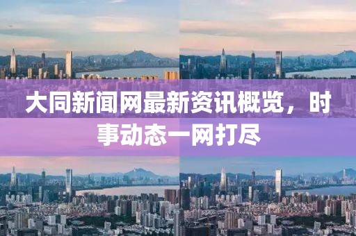 大同新闻网最新资讯概览，时事动态一网打尽