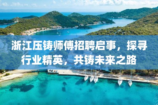 浙江压铸师傅招聘启事，探寻行业精英，共铸未来之路