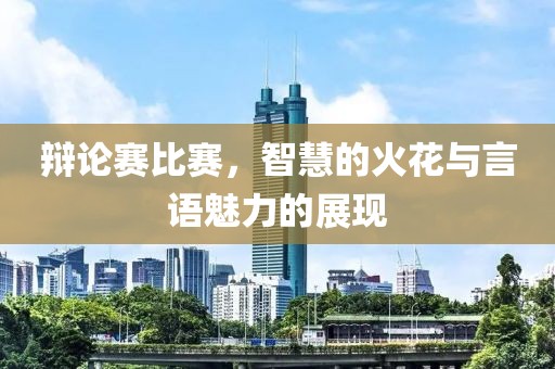 辩论赛比赛，智慧的火花与言语魅力的展现
