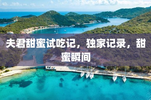 夫君甜蜜试吃记，独家记录，甜蜜瞬间