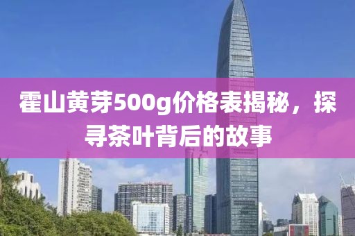 霍山黄芽500g价格表揭秘，探寻茶叶背后的故事