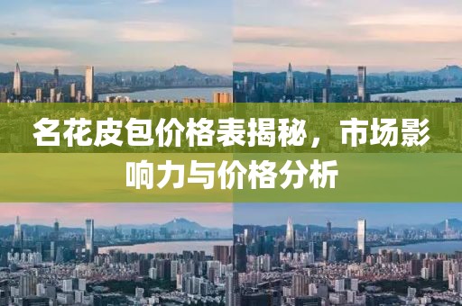 名花皮包价格表揭秘，市场影响力与价格分析