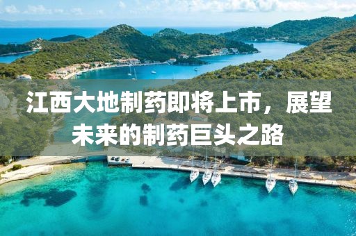 江西大地制药即将上市，展望未来的制药巨头之路