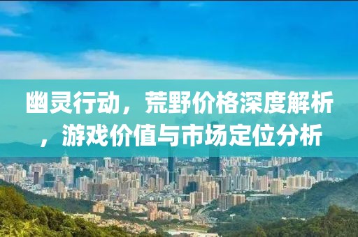幽灵行动，荒野价格深度解析，游戏价值与市场定位分析