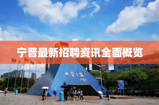 宁晋最新招聘资讯全面概览