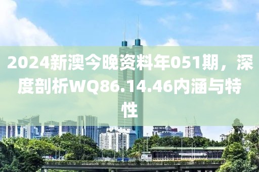 2024新澳今晚资料年051期，深度剖析WQ86.14.46内涵与特性