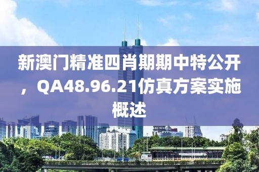 新澳门精准四肖期期中特公开，QA48.96.21仿真方案实施概述