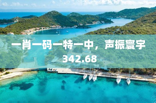 一肖一码一特一中，声振寰宇 342.68