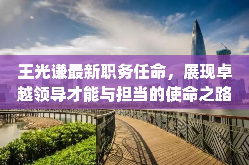 王光谦最新职务任命，展现卓越领导才能与担当的使命之路