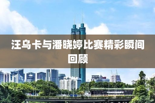 汪乌卡与潘晓婷比赛精彩瞬间回顾
