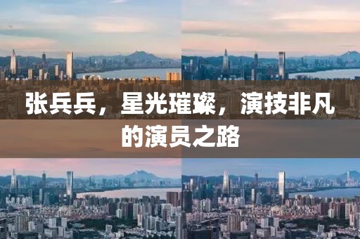 张兵兵，星光璀璨，演技非凡的演员之路